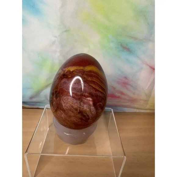 Petrified Wood Egg - Picture 2 of 4